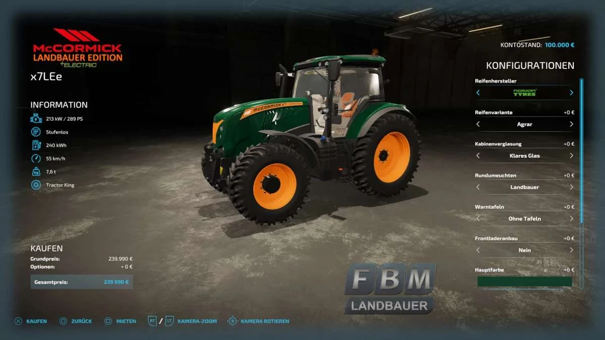 McCormick x7LE v1.1 FS22 FS22 Mod Free Download