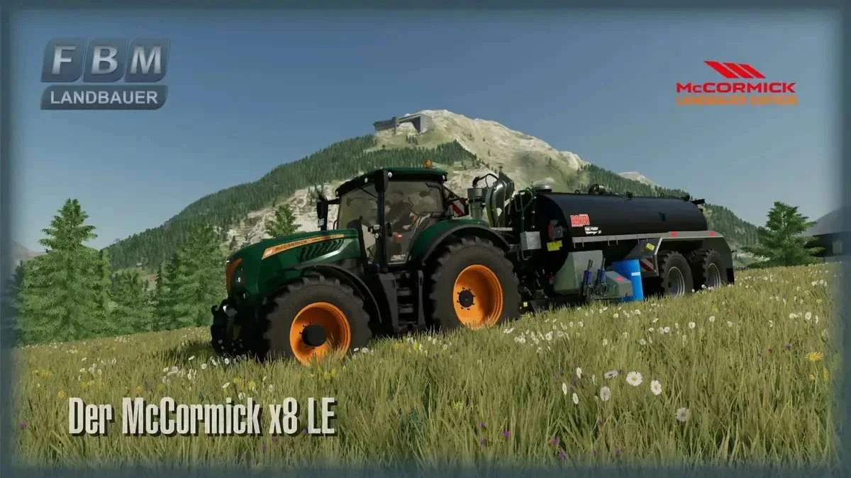 McCormick x8LE v1.0 FS22 FS22 Mod Free Download