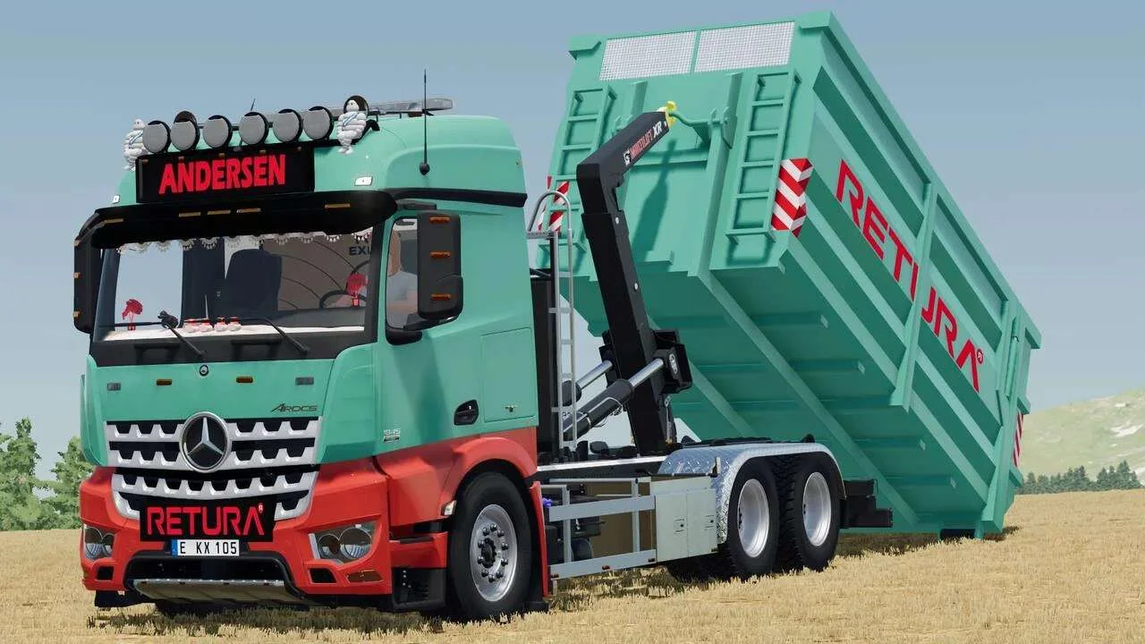 Mercedes Arocs IT Runner v1.0.0.1 FS22