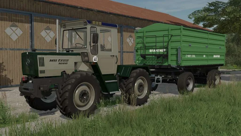 Mercedes-Benz MBtrac Series v1.1 FS22