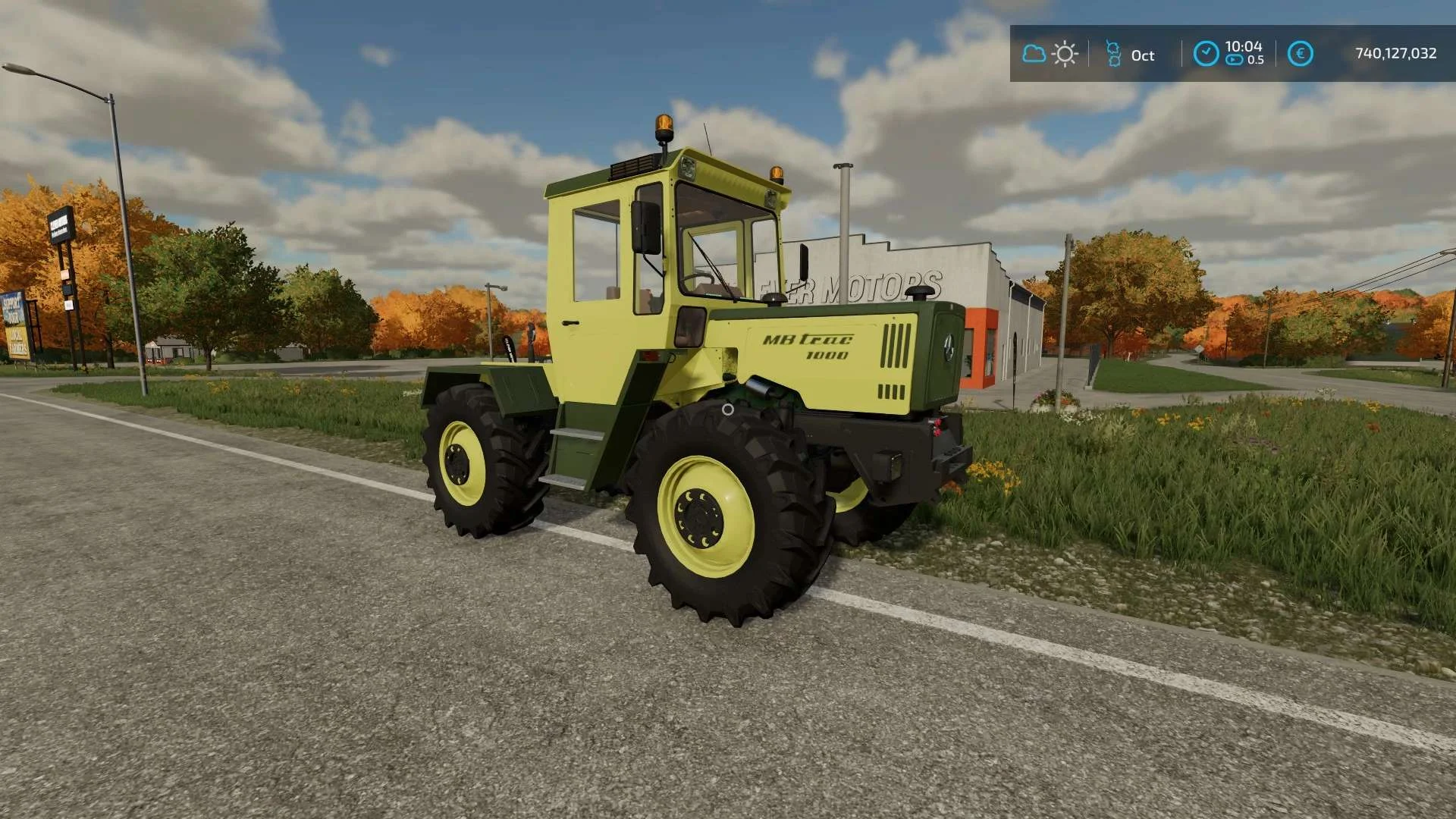 Mercedes Benz Trac 1000-1100 Tiuning v1.0 FS22 FS22 Mod Free Download