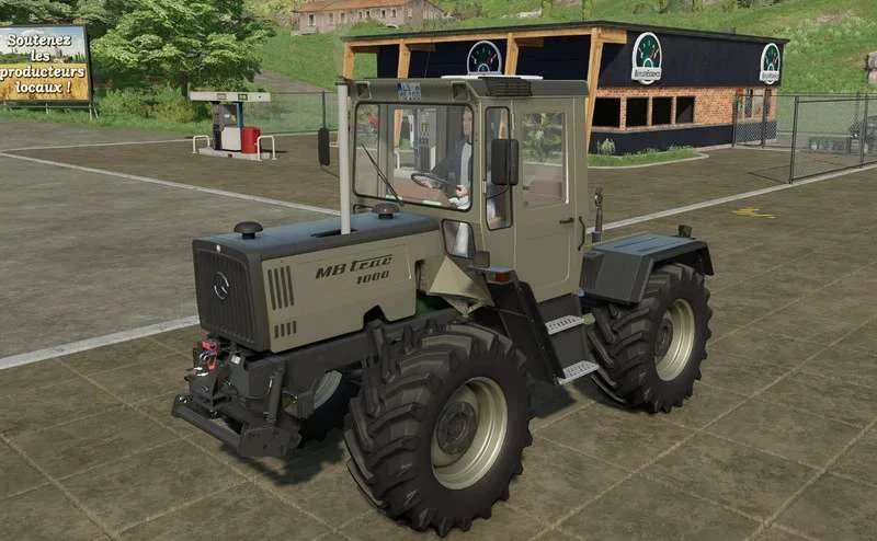 Mercedes Benz Trac 1000 1100 v1.0 FS22 FS22 Mod Free Download