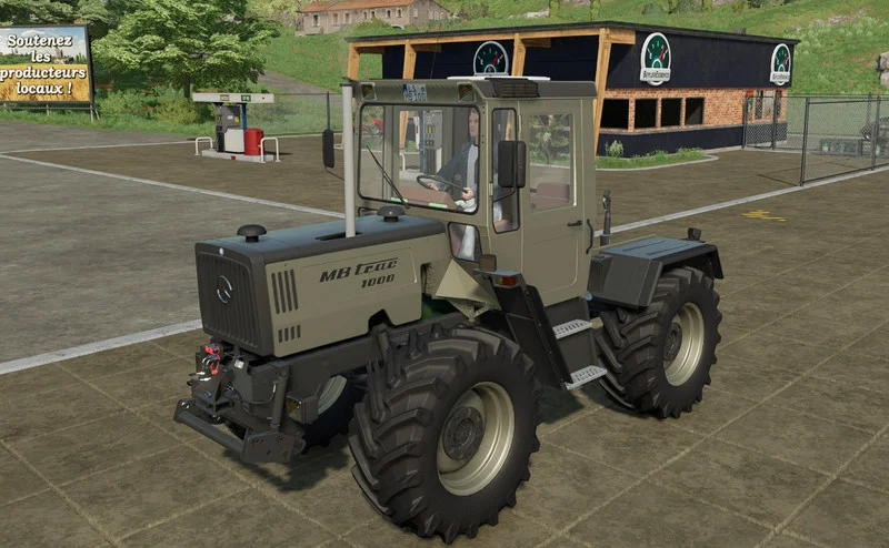 Mercedes Benz Trac 1000-1100 v1.1.0.0 FS22 Mod Free Download