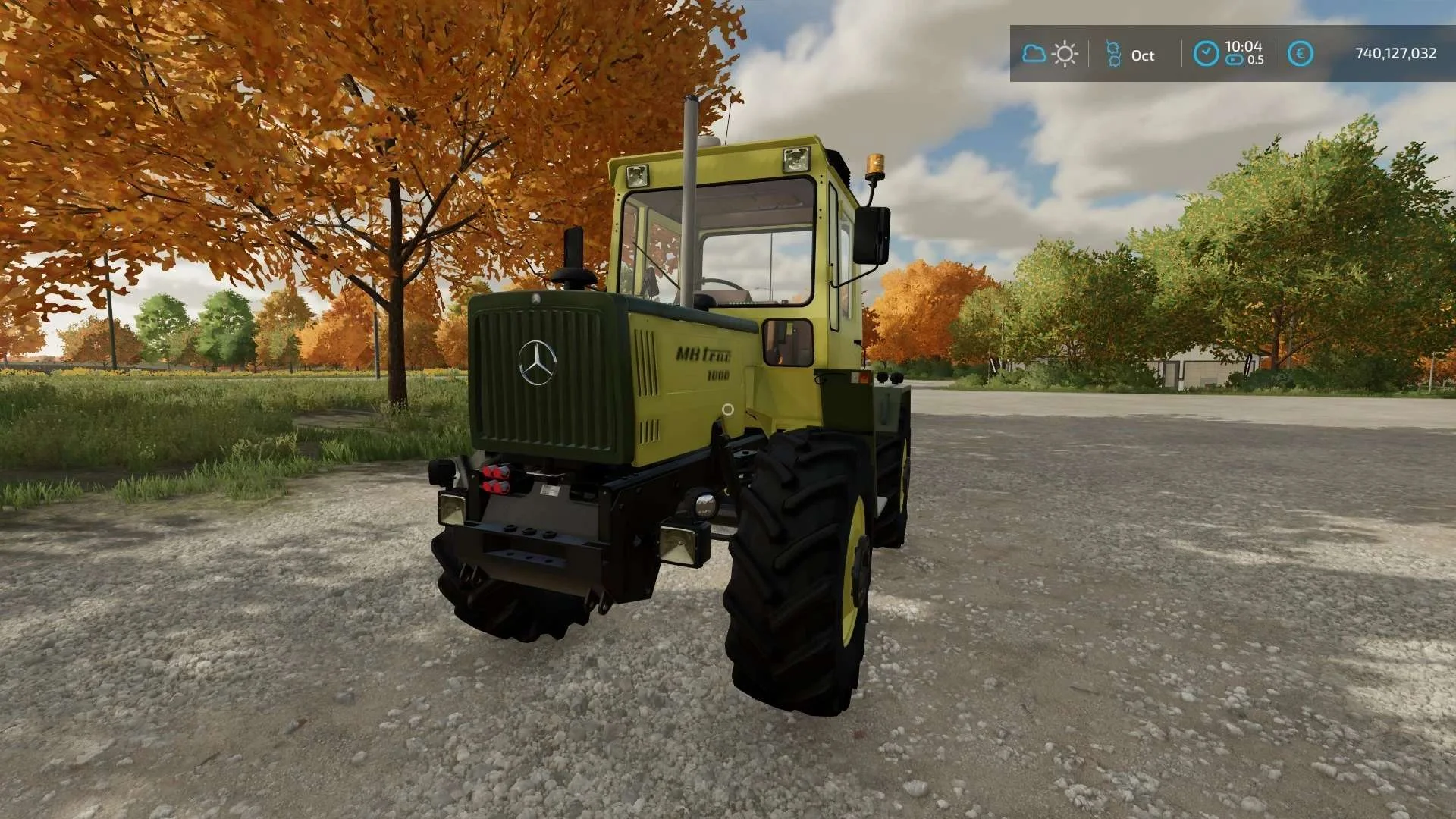 Mercedes Benz trac 1000-1100 v1.2 FS22