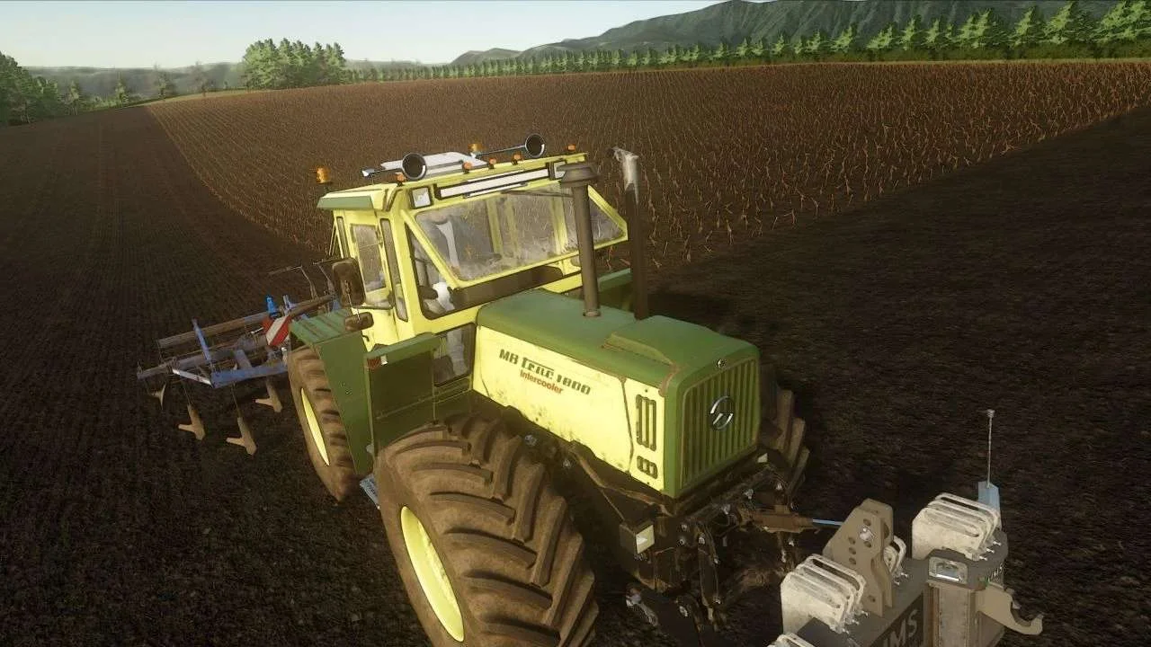 Mercedes Benz Trac 1100-1800 Edited v1.0 FS22 FS22 Mod Free Download