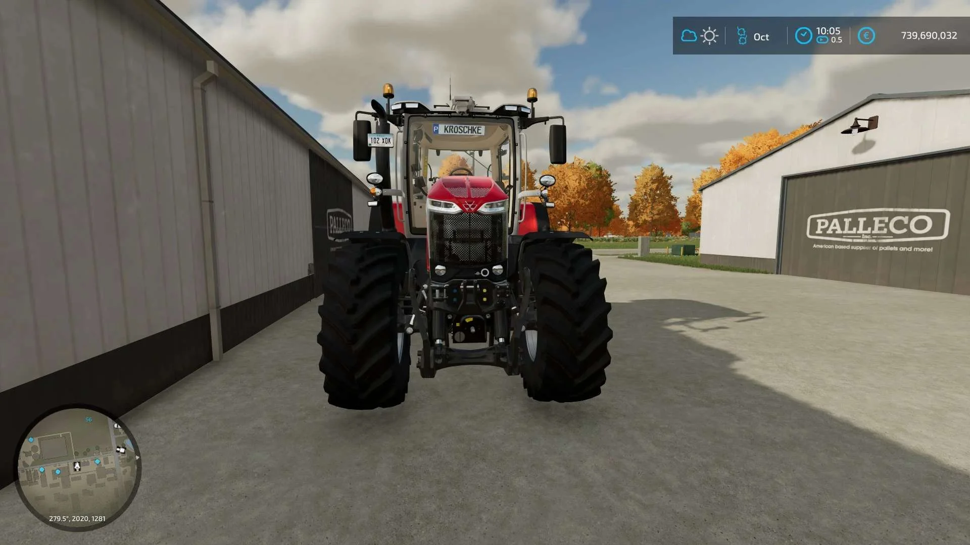 MF 8s LU v1.0 FS22 FS22 Mod Free Download