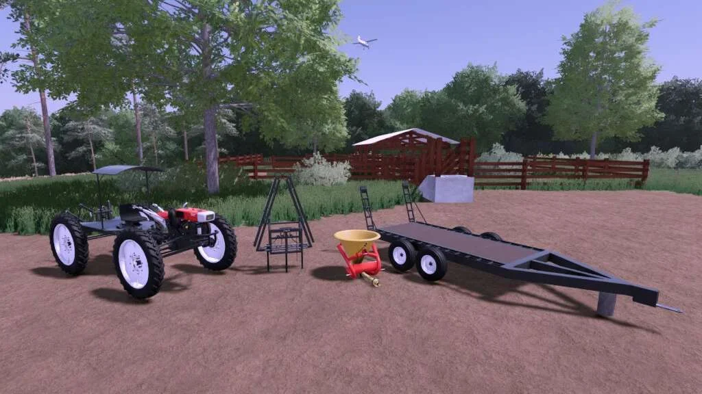 Micro Tractor Sprayer Package v1.0 FS22