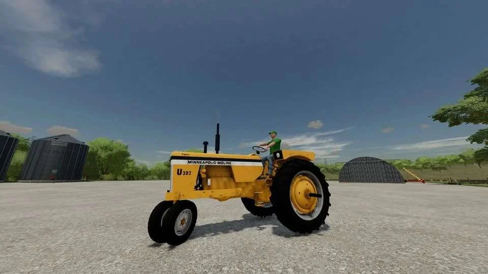 Minneapolis Moline U302 v1.1 FS22 FS22 Mod Free Download