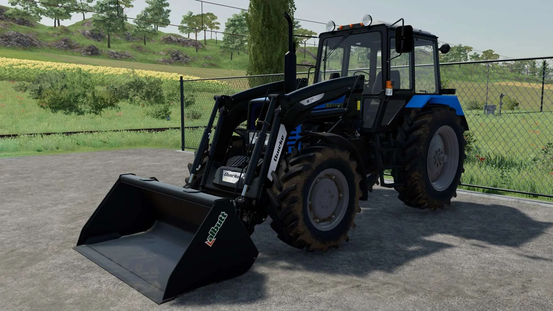 MTZ-1221 Loader v1.0 FS22 FS22 Mod Free Download