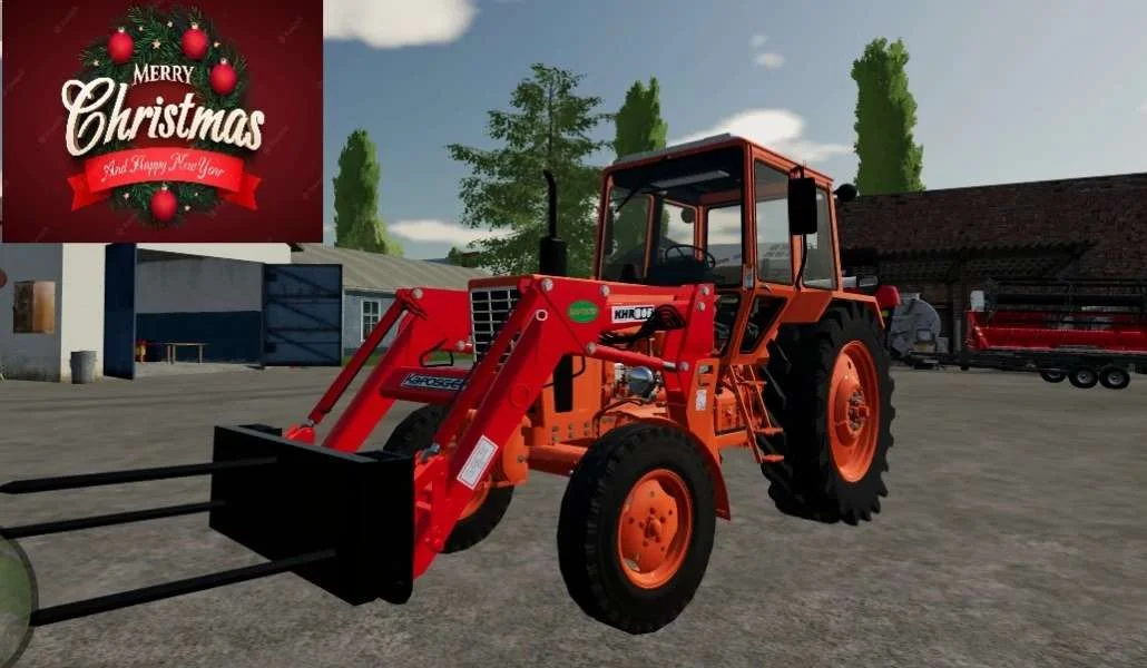 MTZ 80 and KHR80E Front loader v1.0 FS22