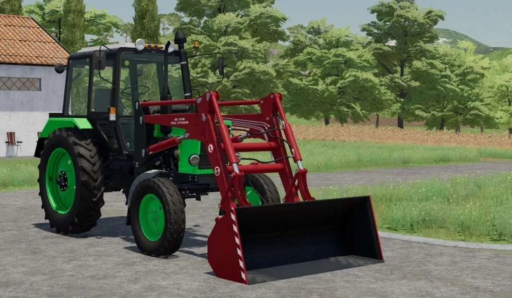 MTZ 82.1 + Frontloader v1.0 FS22 FS22 Mod Free Download