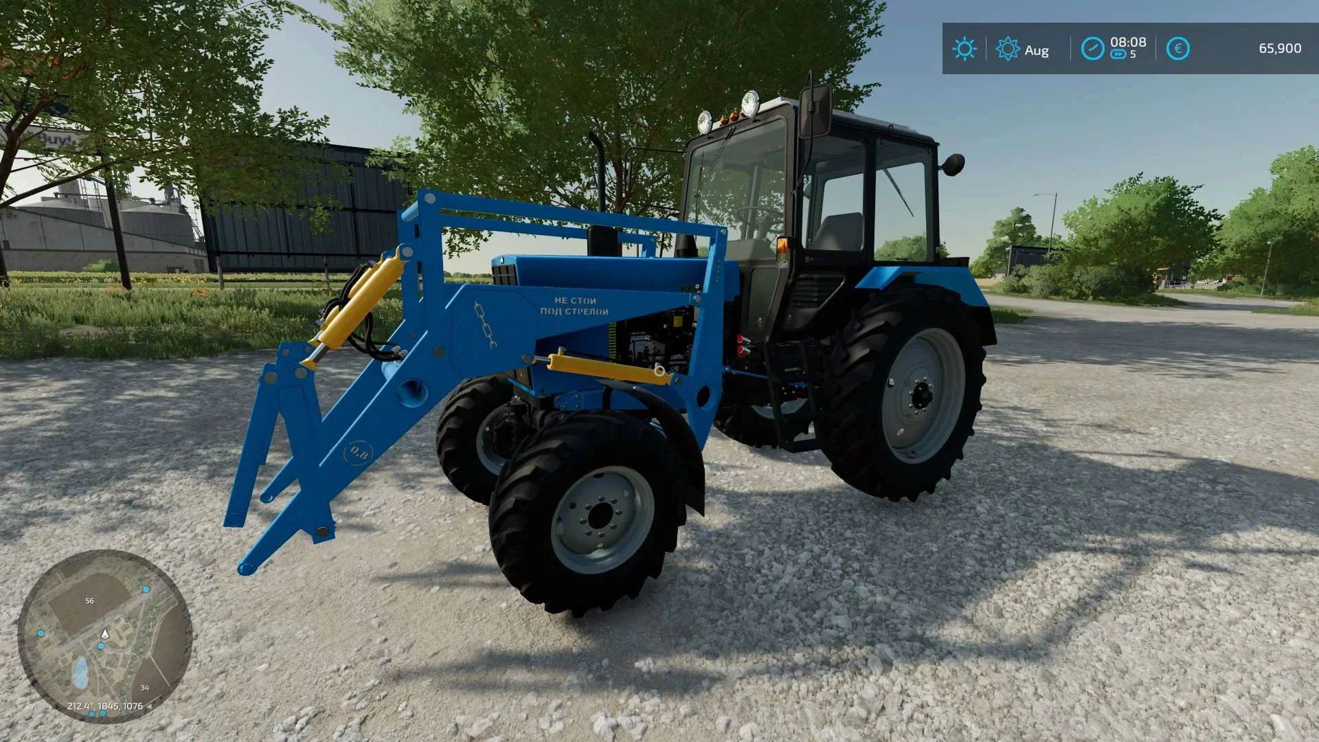 MTZ-82.1 Balocnik v1.3 FS22 FS22 Mod Free Download