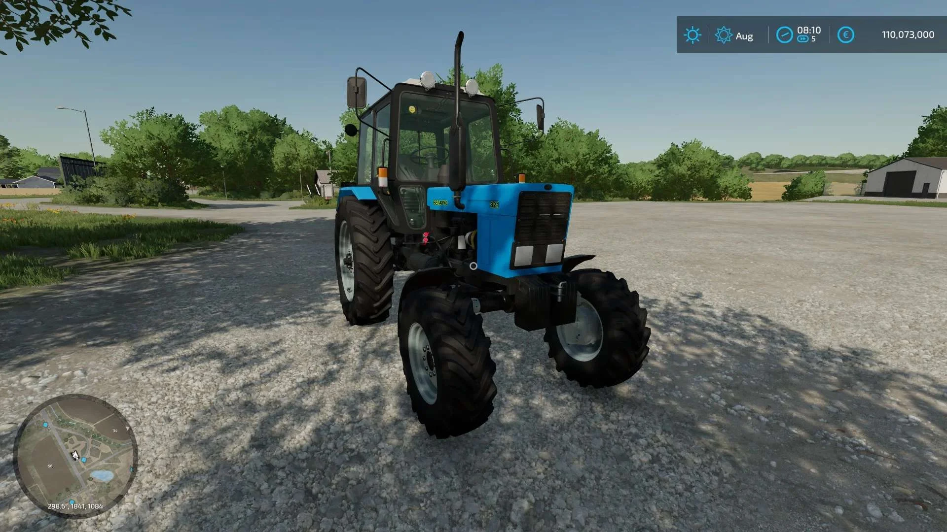 MTZ 82.1 Tractor V1.0 FS22 FS22 Mod Free Download