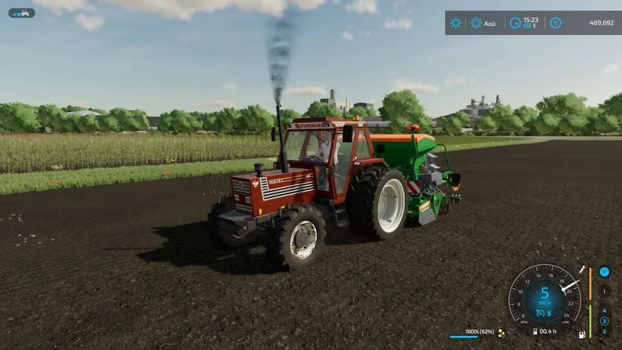 New Holland 110-90 v1.0 FS22 FS22 Mod Free Download