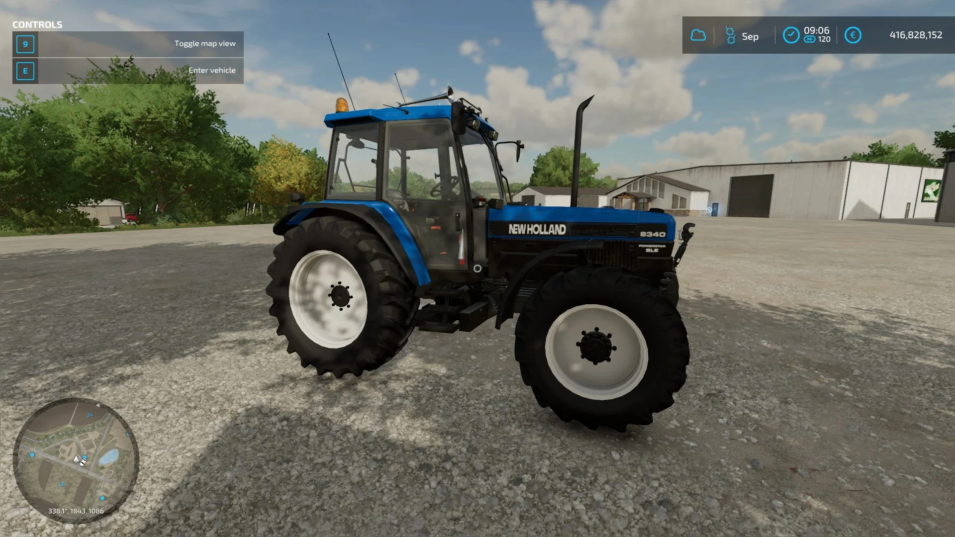 New Holland 8340 edit V1.0.0.1 FS22 FS22 Mod Free Download