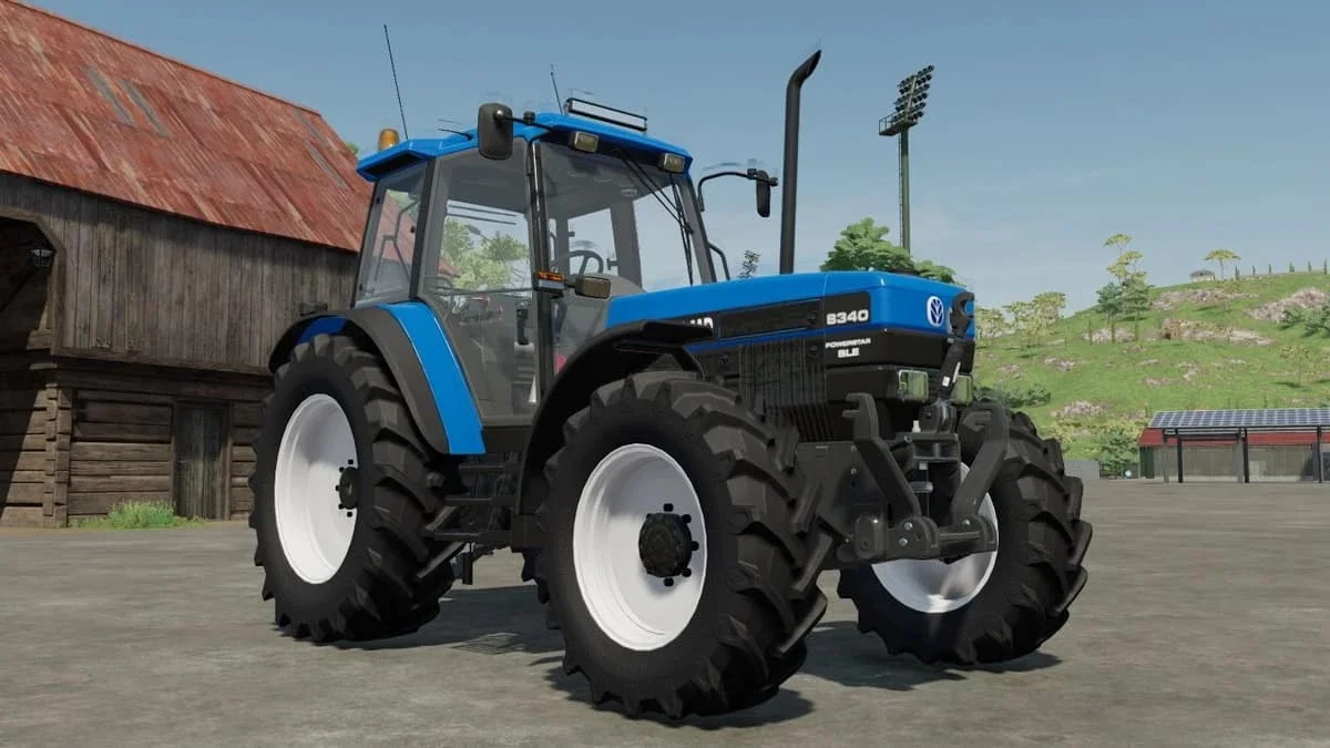 New Holland 8340 Tractor v1.0 FS22 FS22 Mod Free Download