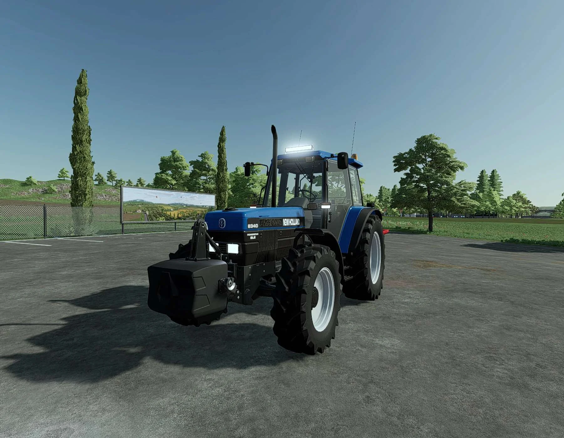 New Holland 8340 v1.0 FS22 FS22 Mod Free Download