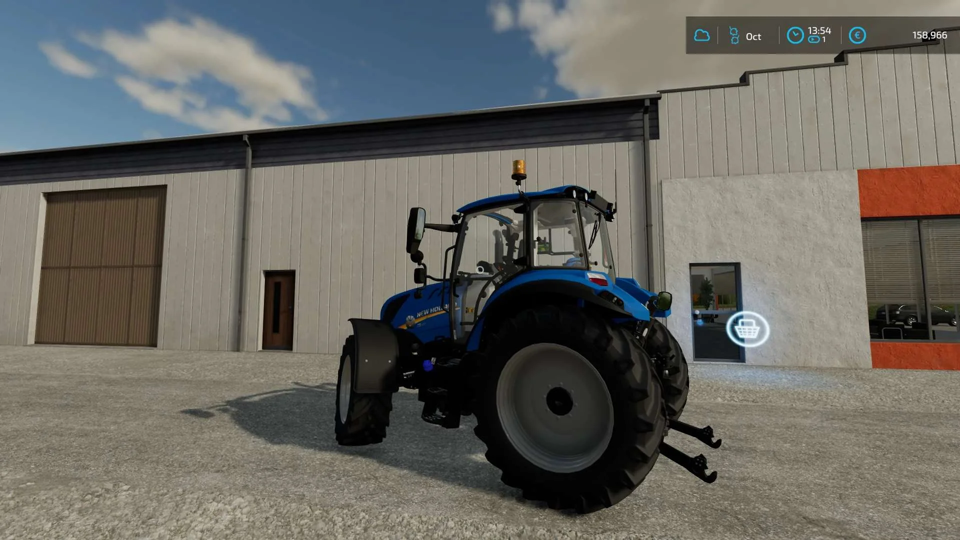 NEW HOLLAND T5.120 v1.0 FS22 FS22 Mod Free Download