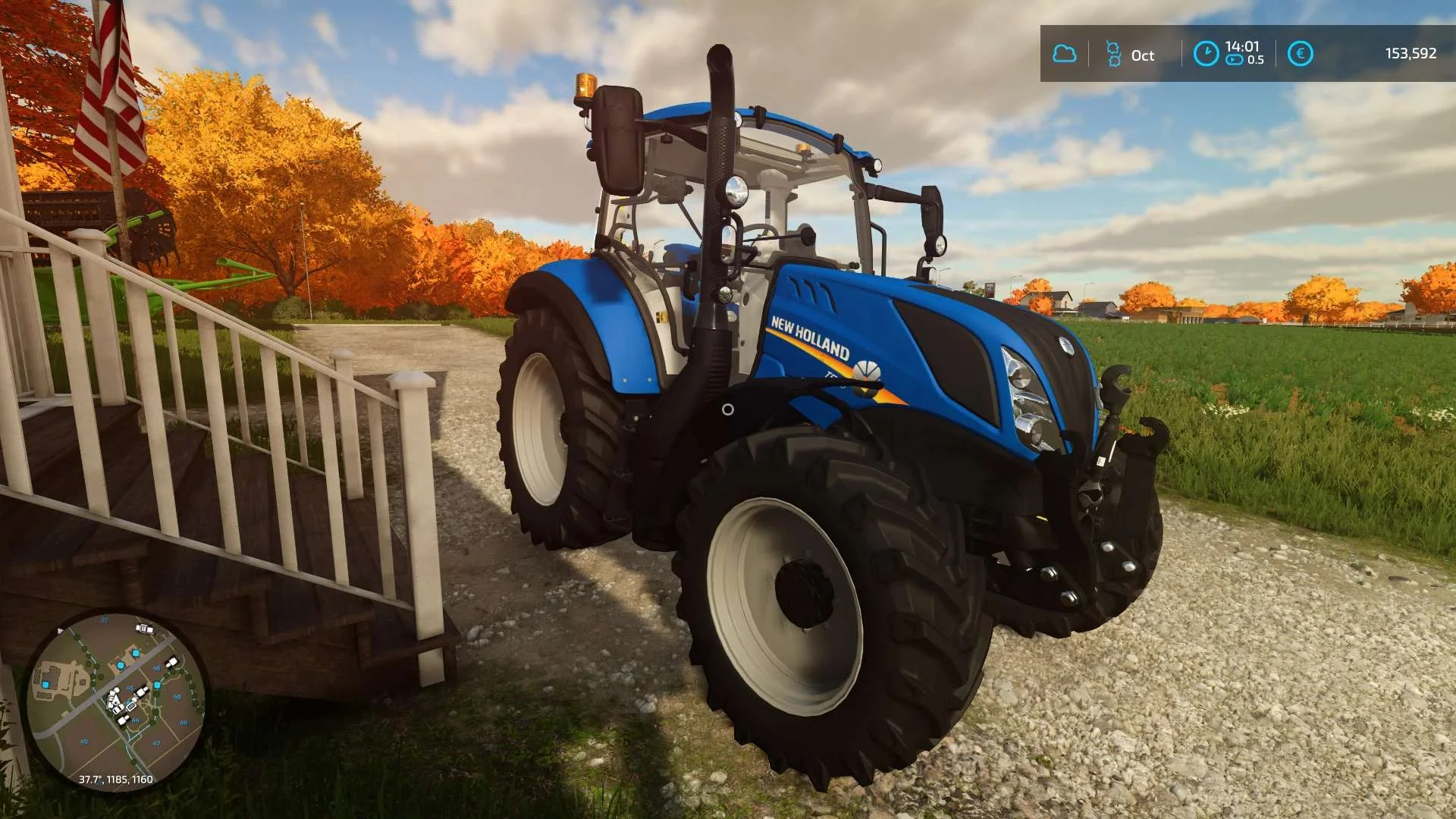 NEW HOLLAND T5 SERIES v1.0 FS22 FS22 Mod Free Download