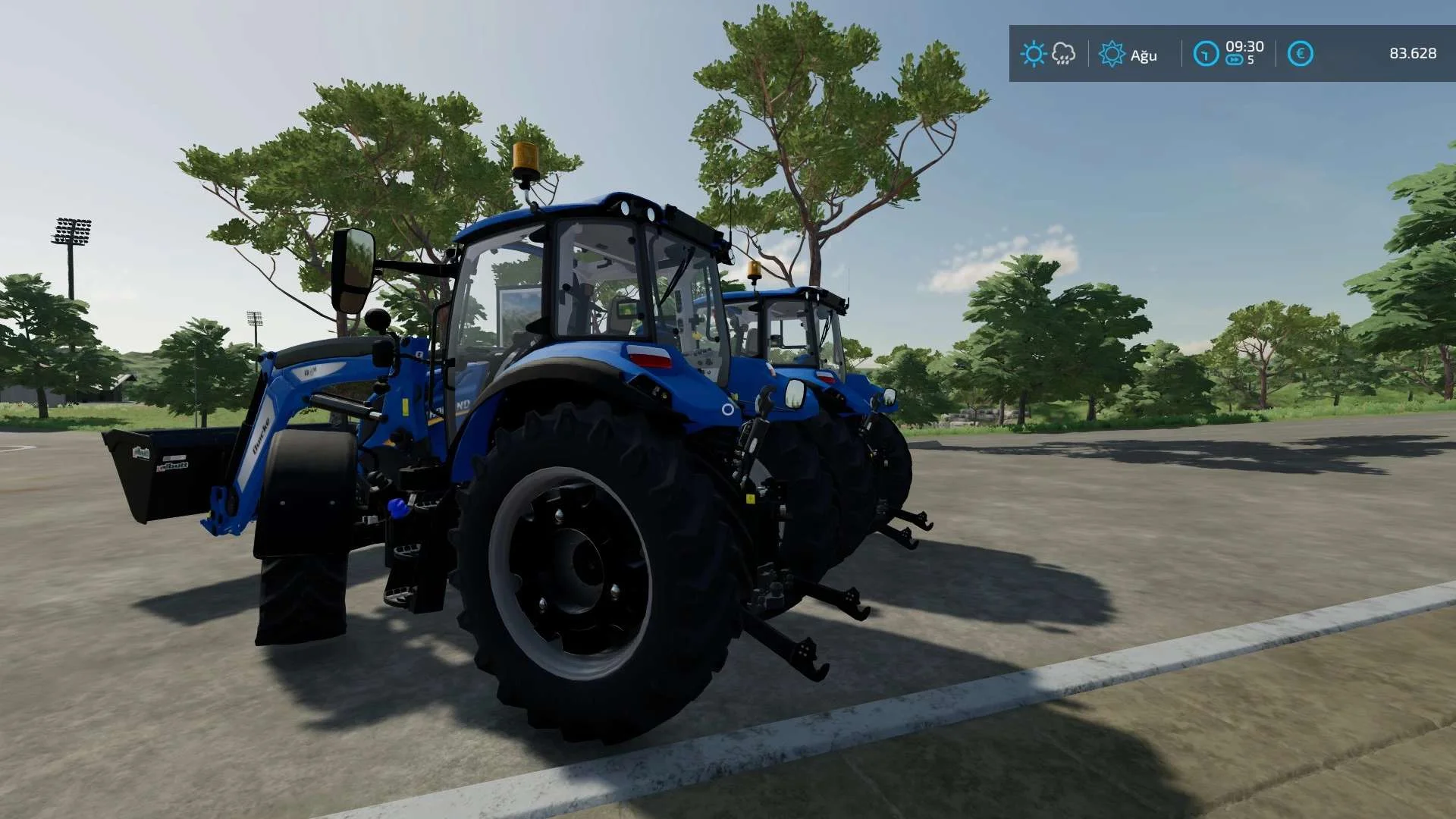 NEW HOLLAND T5 SERIES V5.0 FS22 FS22 Mod Free Download