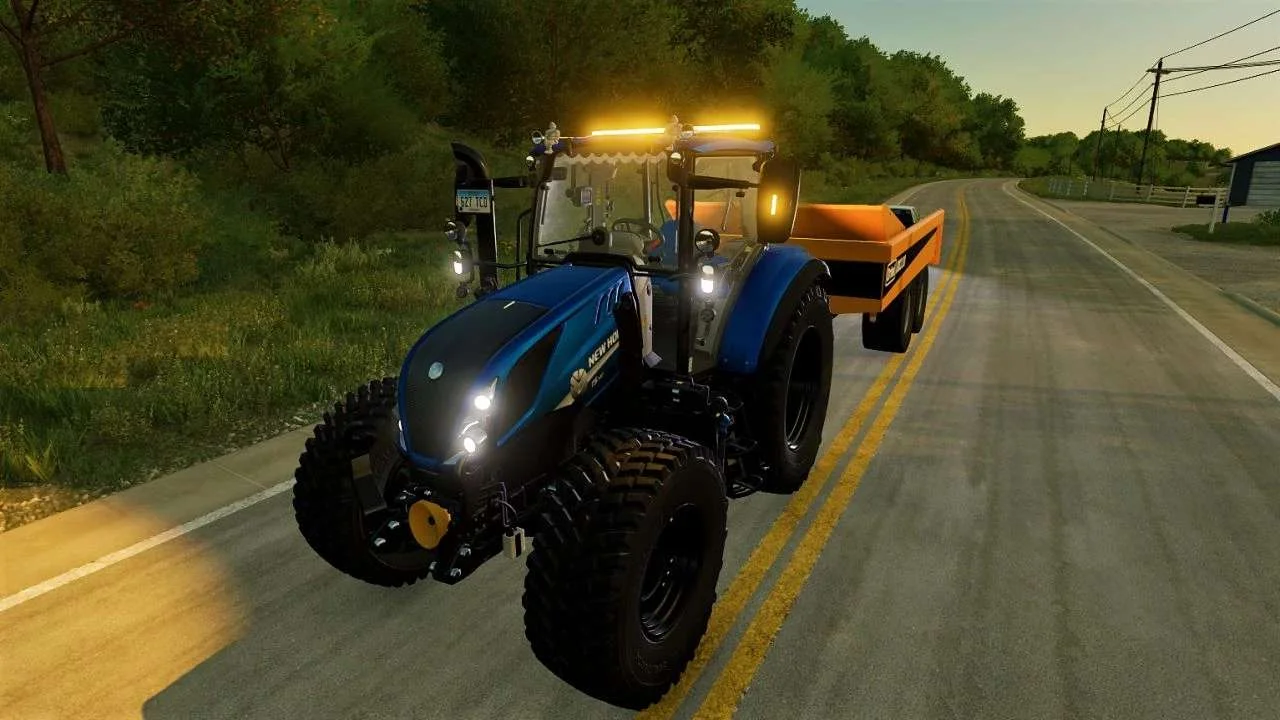 New Holland T5 Tier4 Edited v1.0 FS22