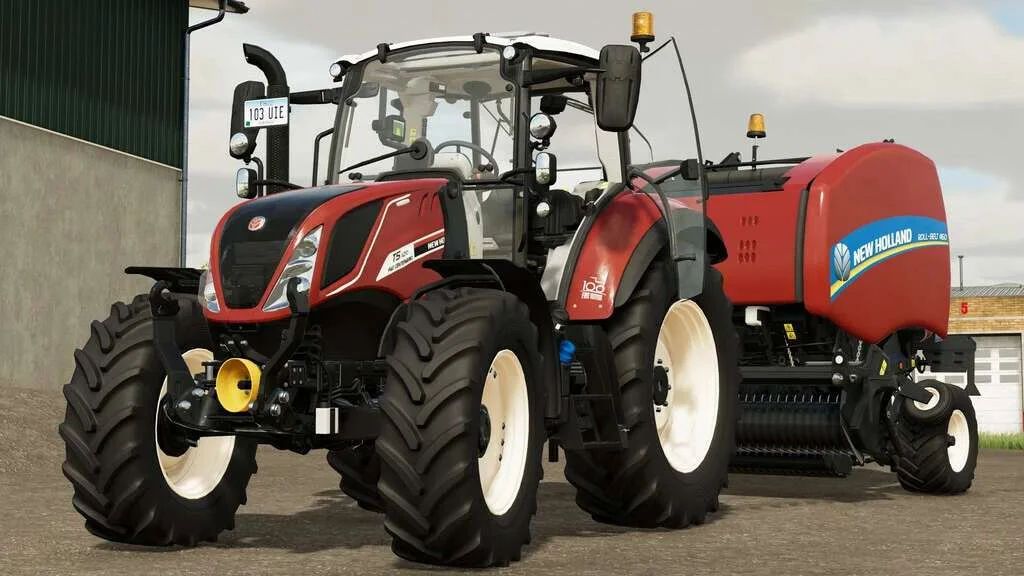 New Holland T5 Tier4 v1.1 FS22 FS22 Mod Free Download