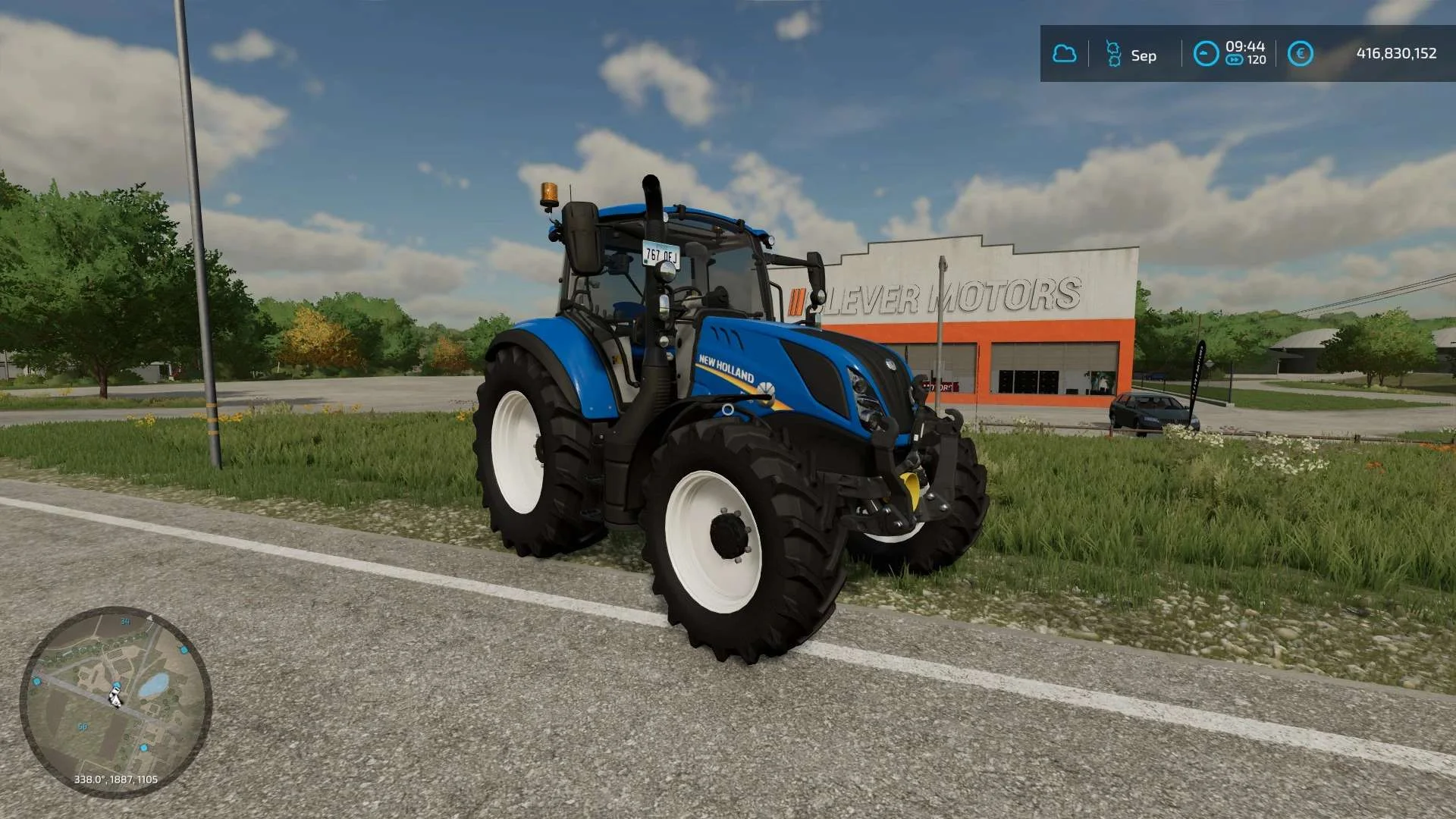New Holland T5 v1.0.0.2 FS22 FS22 Mod Free Download