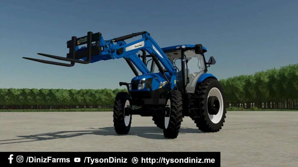 NEW HOLLAND T6 (2012 MODEL YEAR) v1.0 FS22 FS22 Mod Free Download