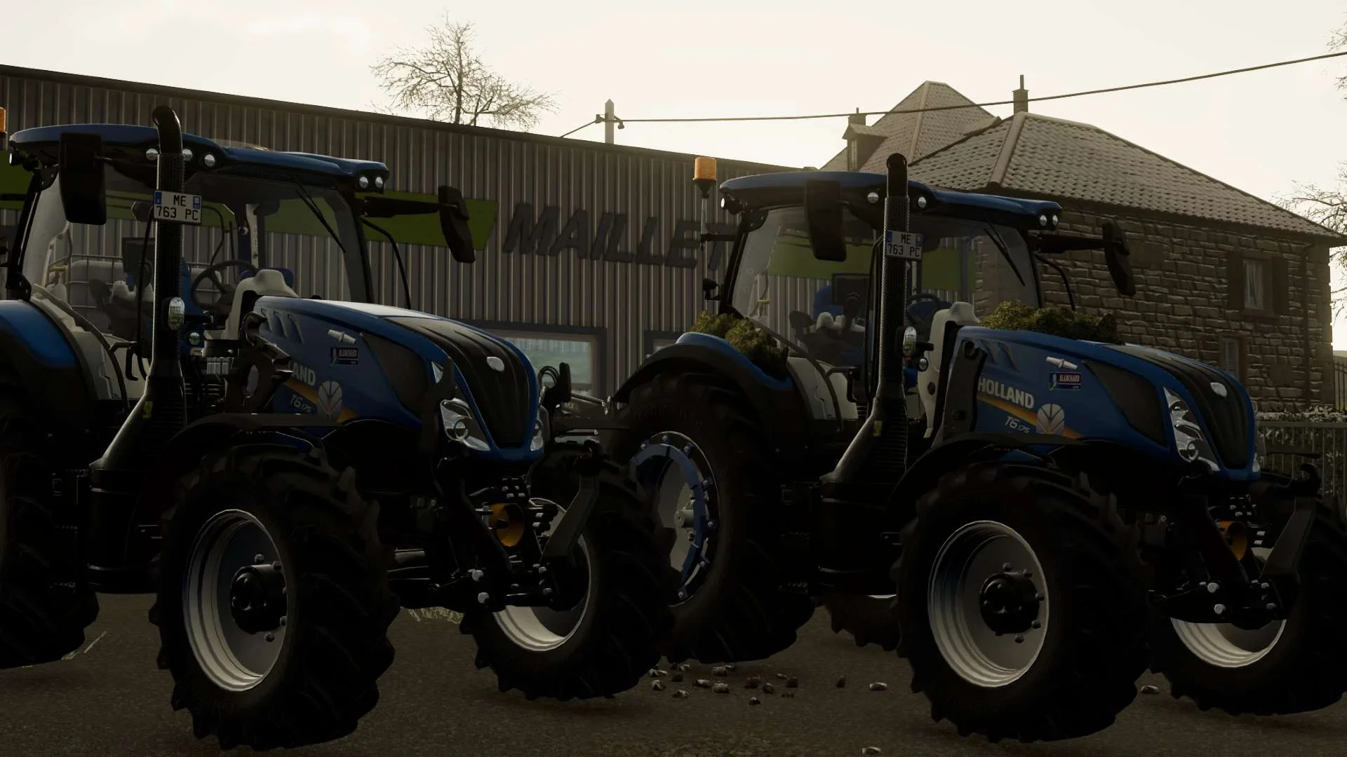 New Holland T6.125 v1.0 FS22 FS22 Mod Free Download