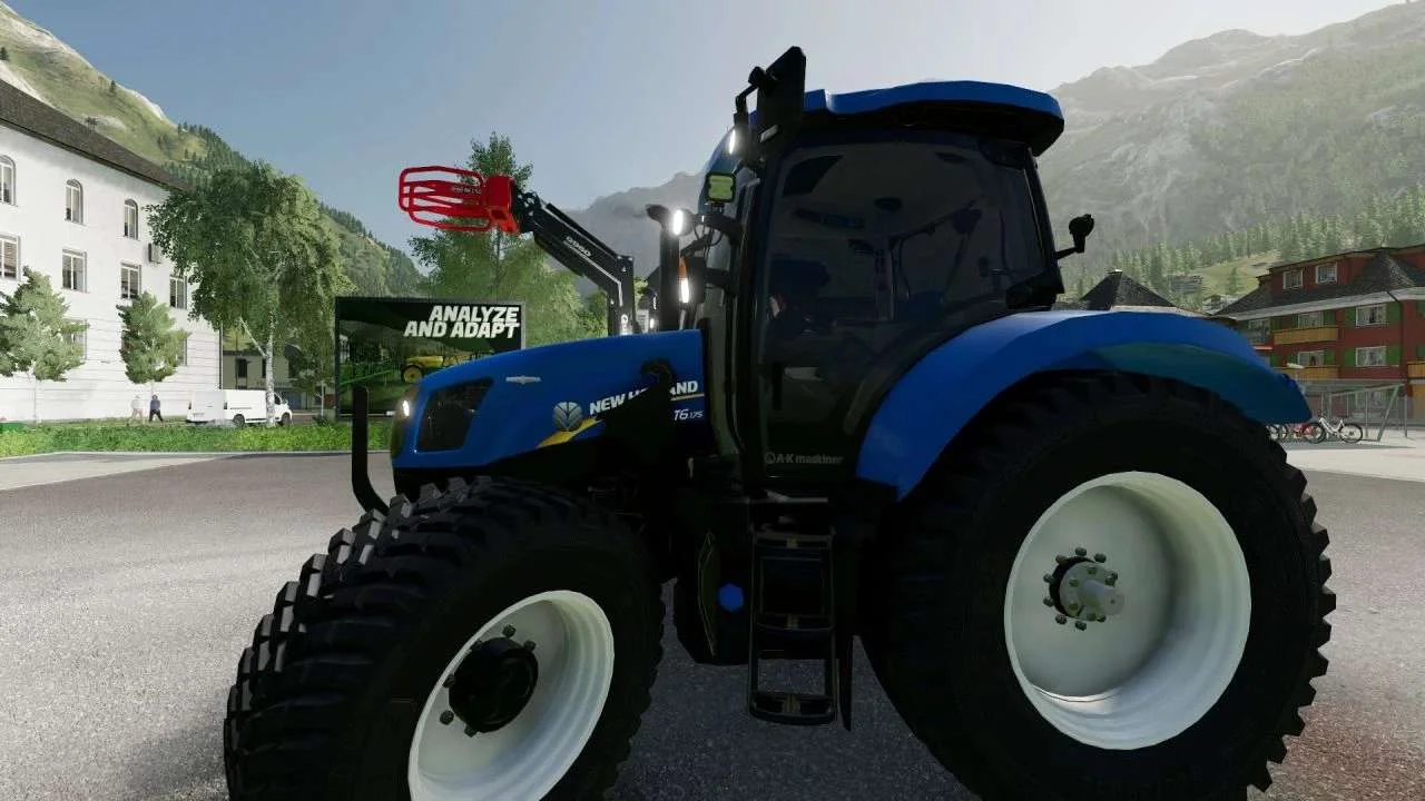 New Holland T6 2012 v1.0.0.7 FS22 FS22 Mod Free Download