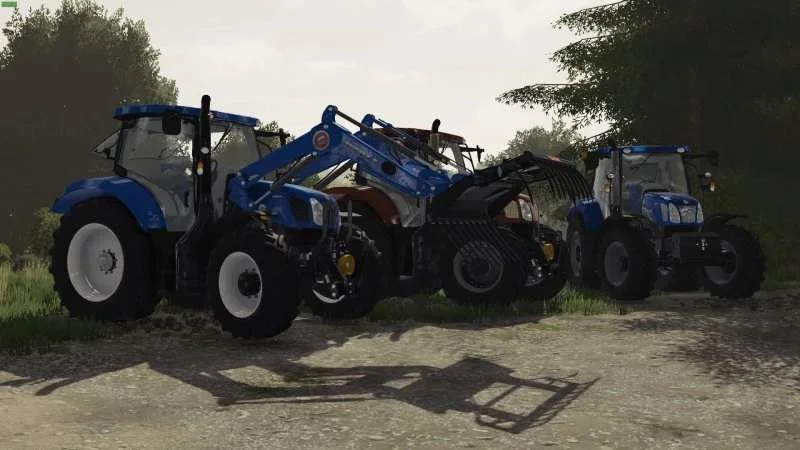 New Holland T6 2012 v1.0 FS22 FS22 Mod Free Download