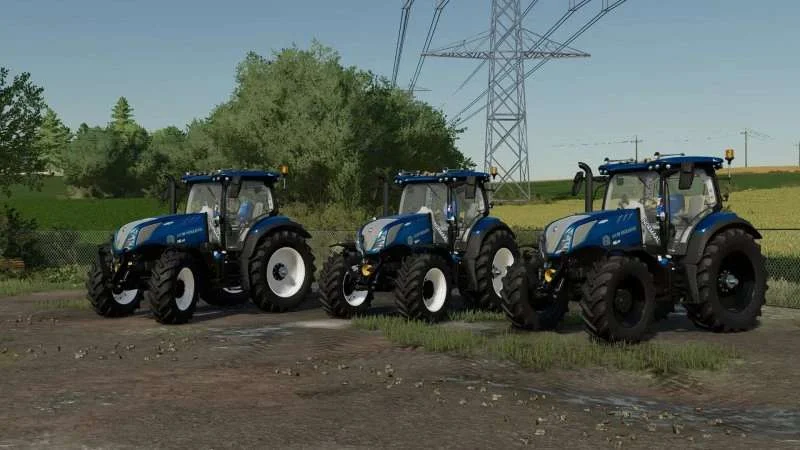 New holland T6 edit v1.0 FS22 FS22 Mod Free Download
