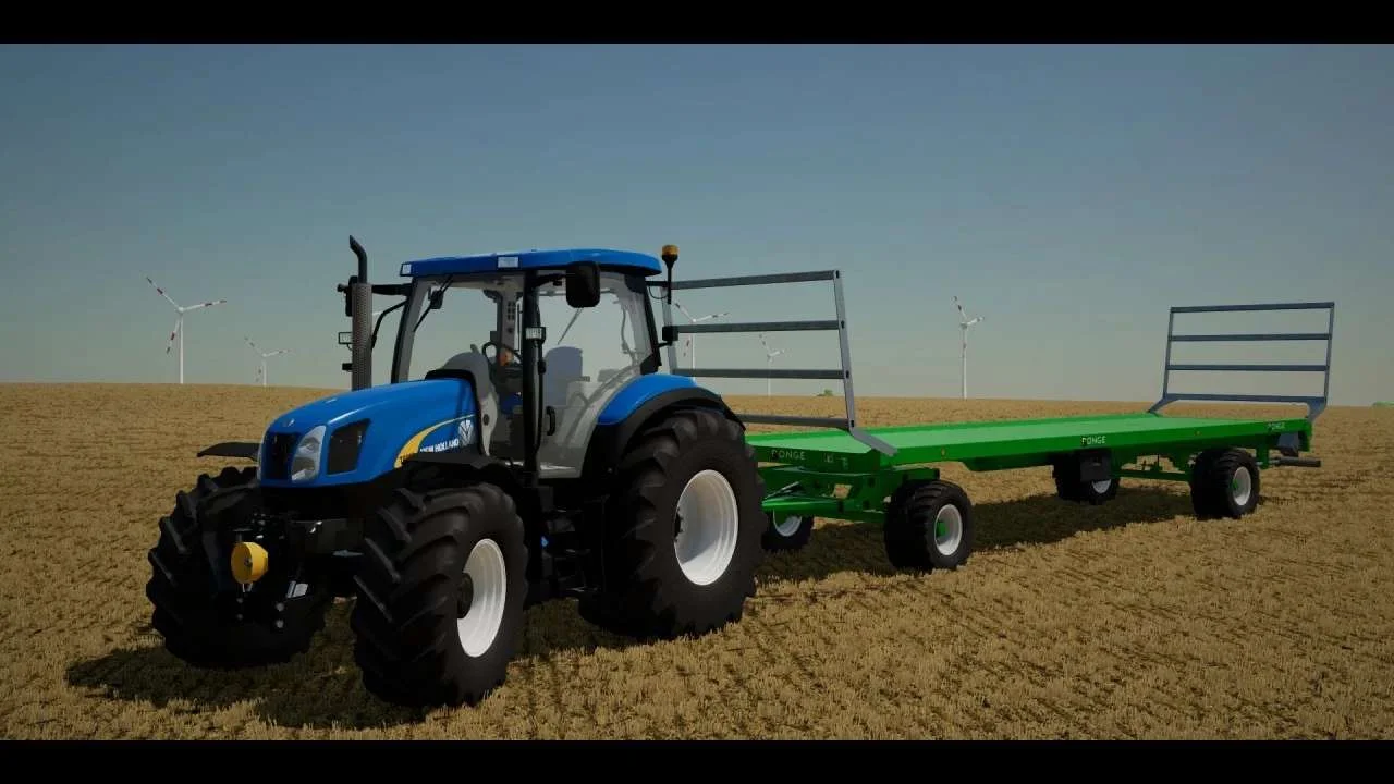New Holland t6000 v1.1 FS22 FS22 Mod Free Download