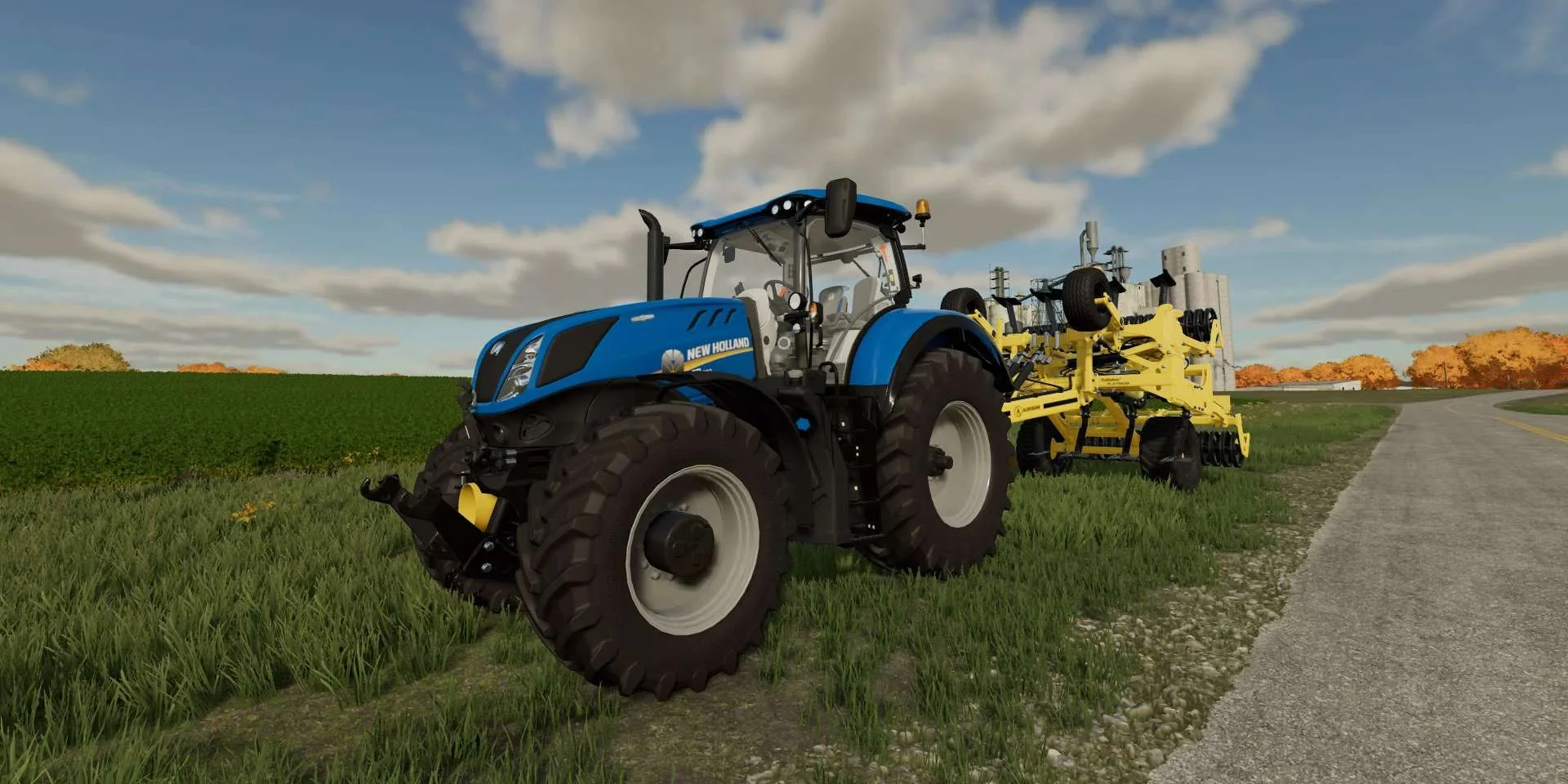 NEW HOLLAND T7.290 v4.0 FS22 FS22 Mod Free Download