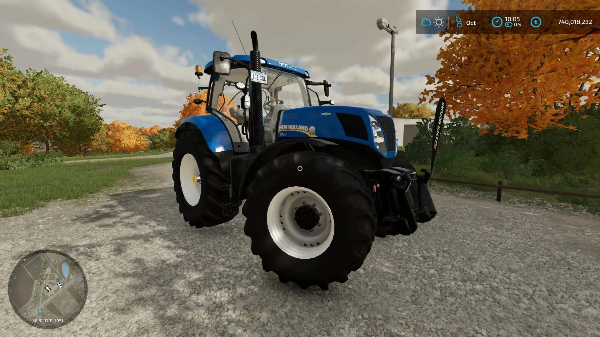 New Holland T7 AC (Simple IC) v1.0.0.1 FS22 FS22 Mod Free Download