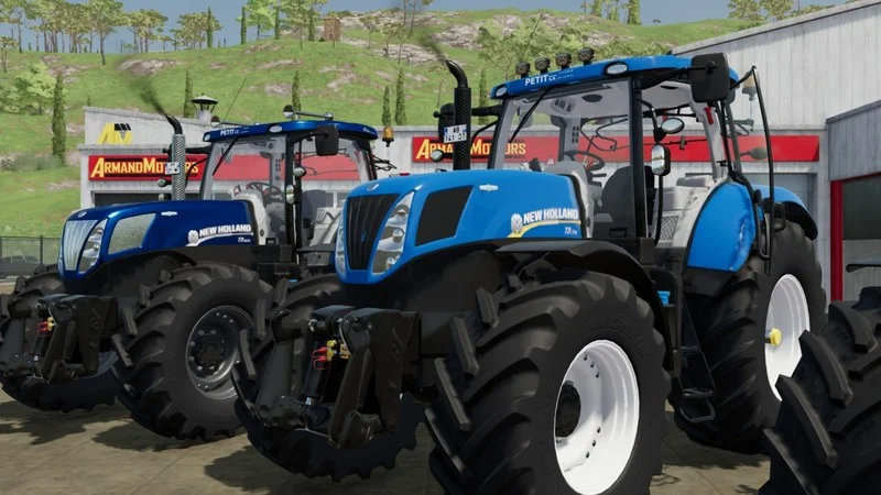 New Holland T7 AC V1.0 FS22 FS22 Mod Free Download