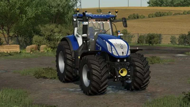 New Holland T7 edit JOCKERFARM v1.0 FS22 FS22 Mod Free Download