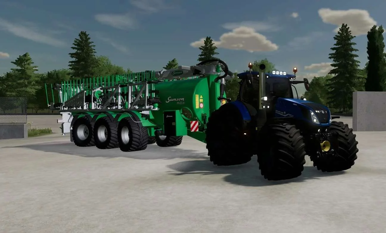 New Holland T7 HD V1.3 FS22 FS22 Mod Free Download