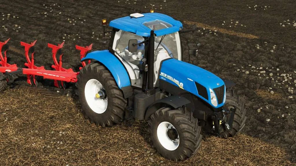 New Holland T7 Series Tier4A v1.0 FS22 FS22 Mod Free Download