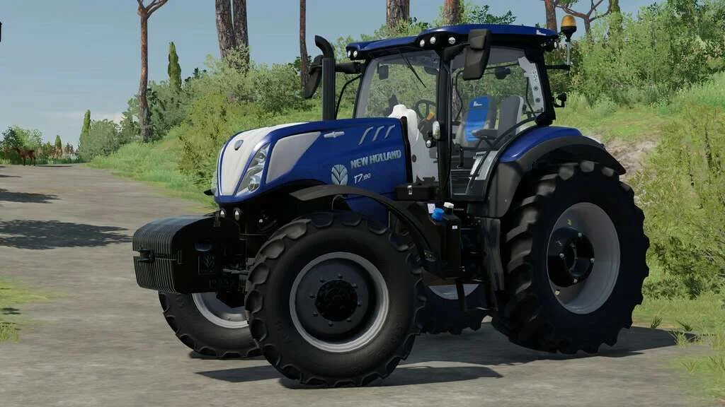 New Holland T7 Series v1.1 FS22 FS22 Mod Free Download