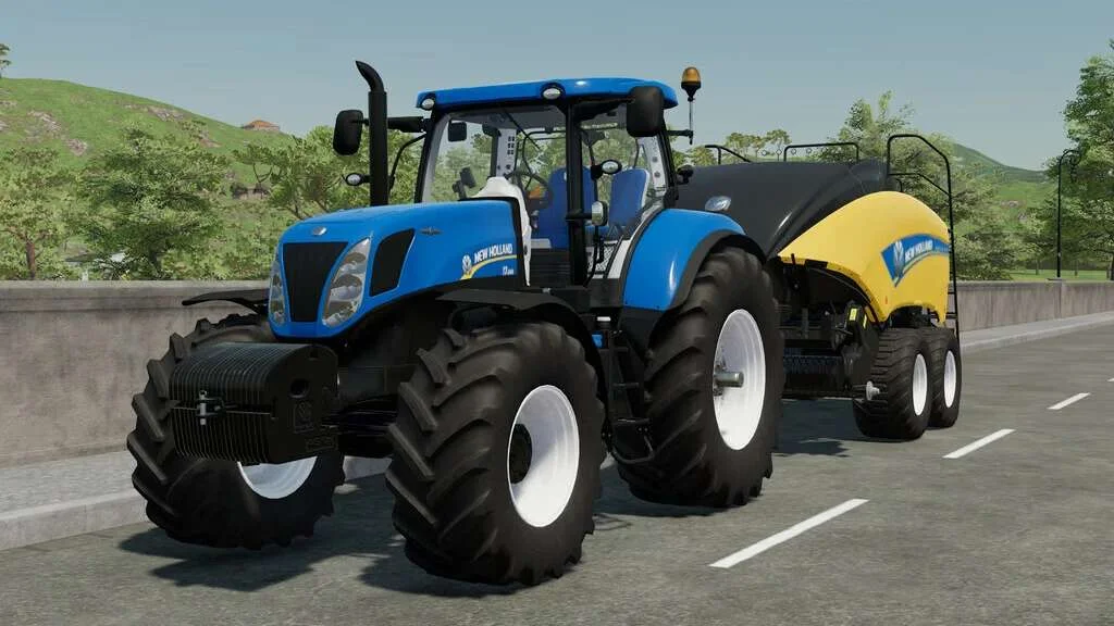 New Holland T7 Tier 4A v1.0.1 FS22 FS22 Mod Free Download