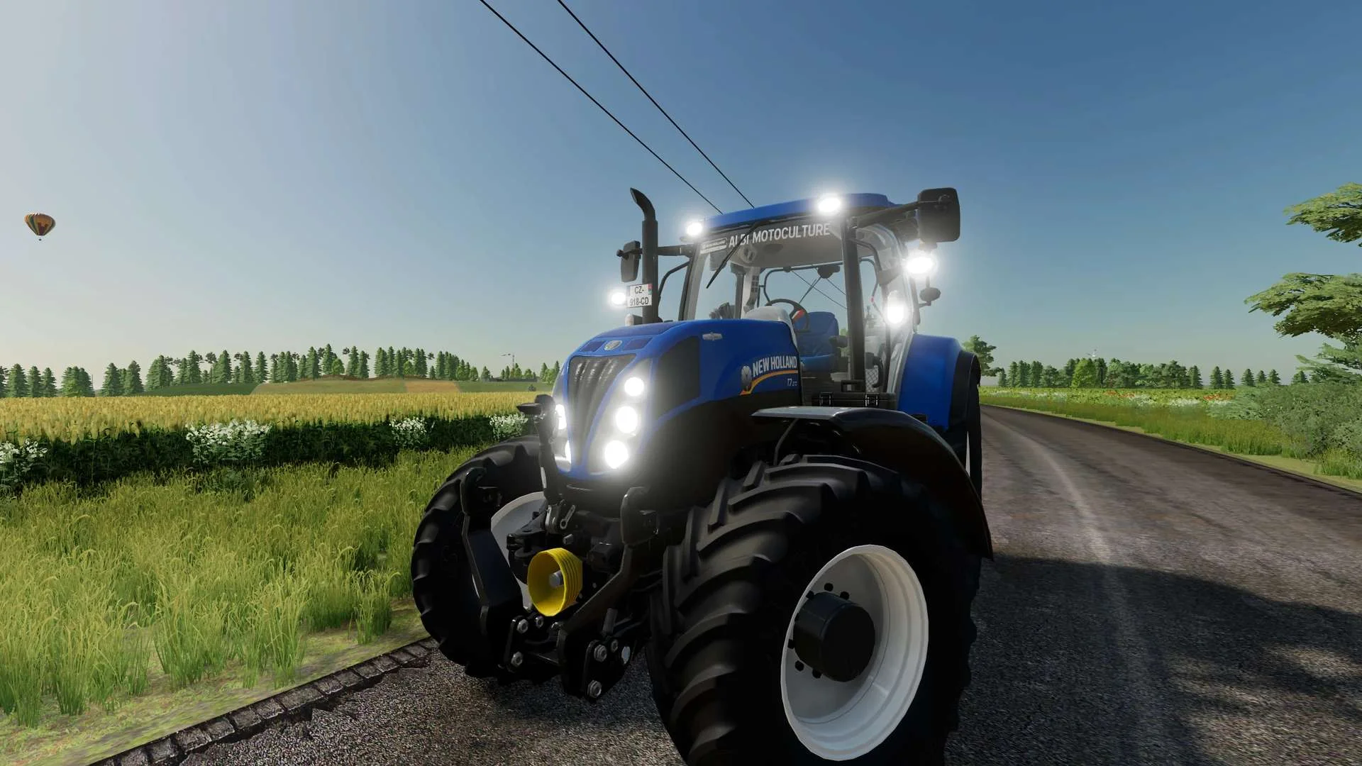 New Holland T7 Tier4a v1.0 FS22 FS22 Mod Free Download