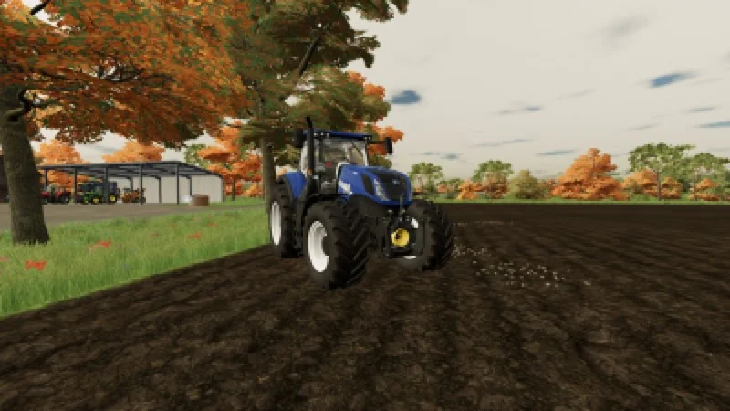 New Holland T7 V1.1 FS22 FS22 Mod Free Download