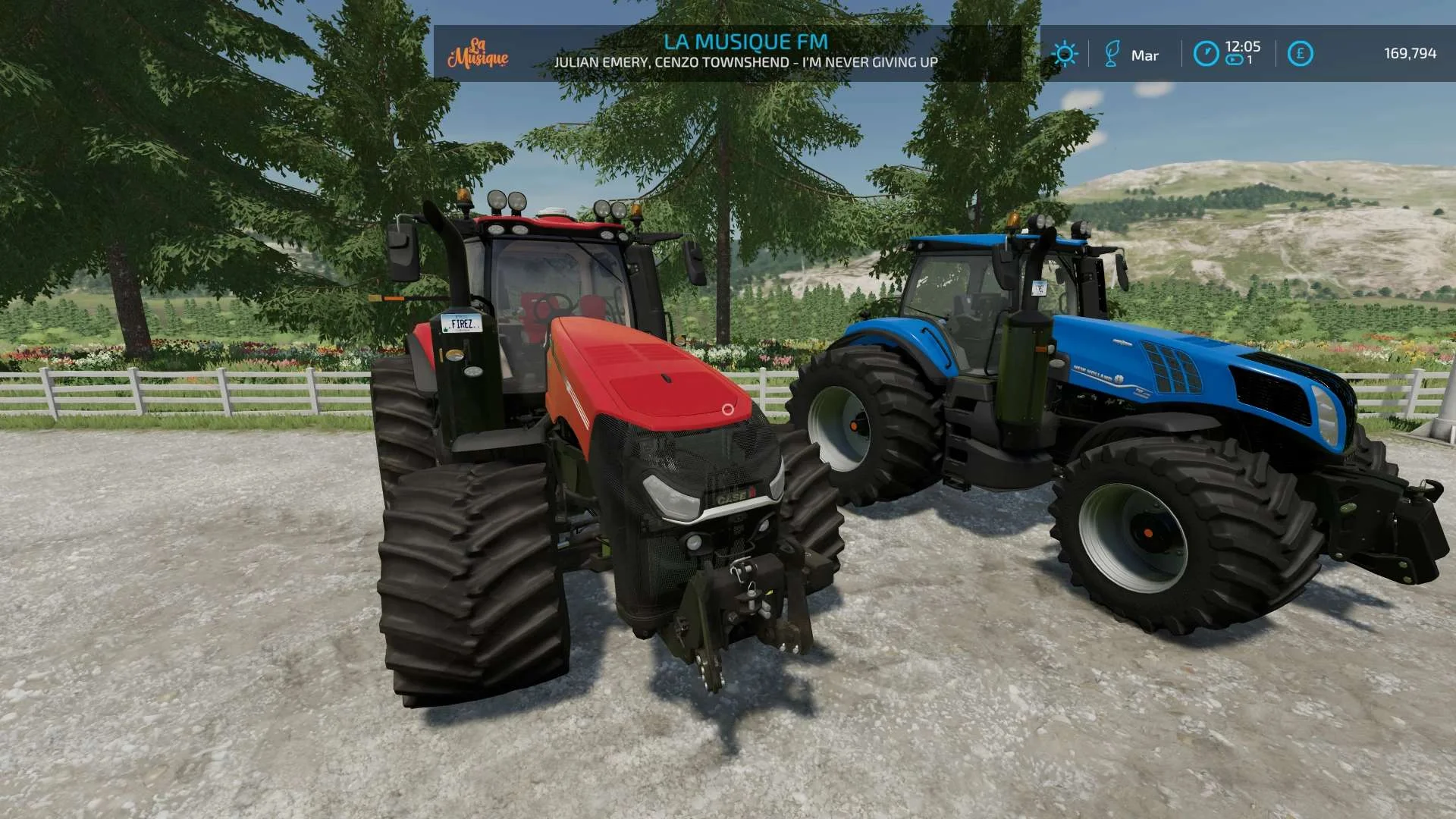New Holland T8, T9 and Magnum AFS tractors v1.0 FS22