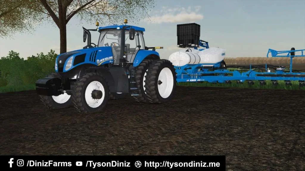 NEW HOLLAND T8 GENESIS v1.0 FS22 FS22 Mod Free Download