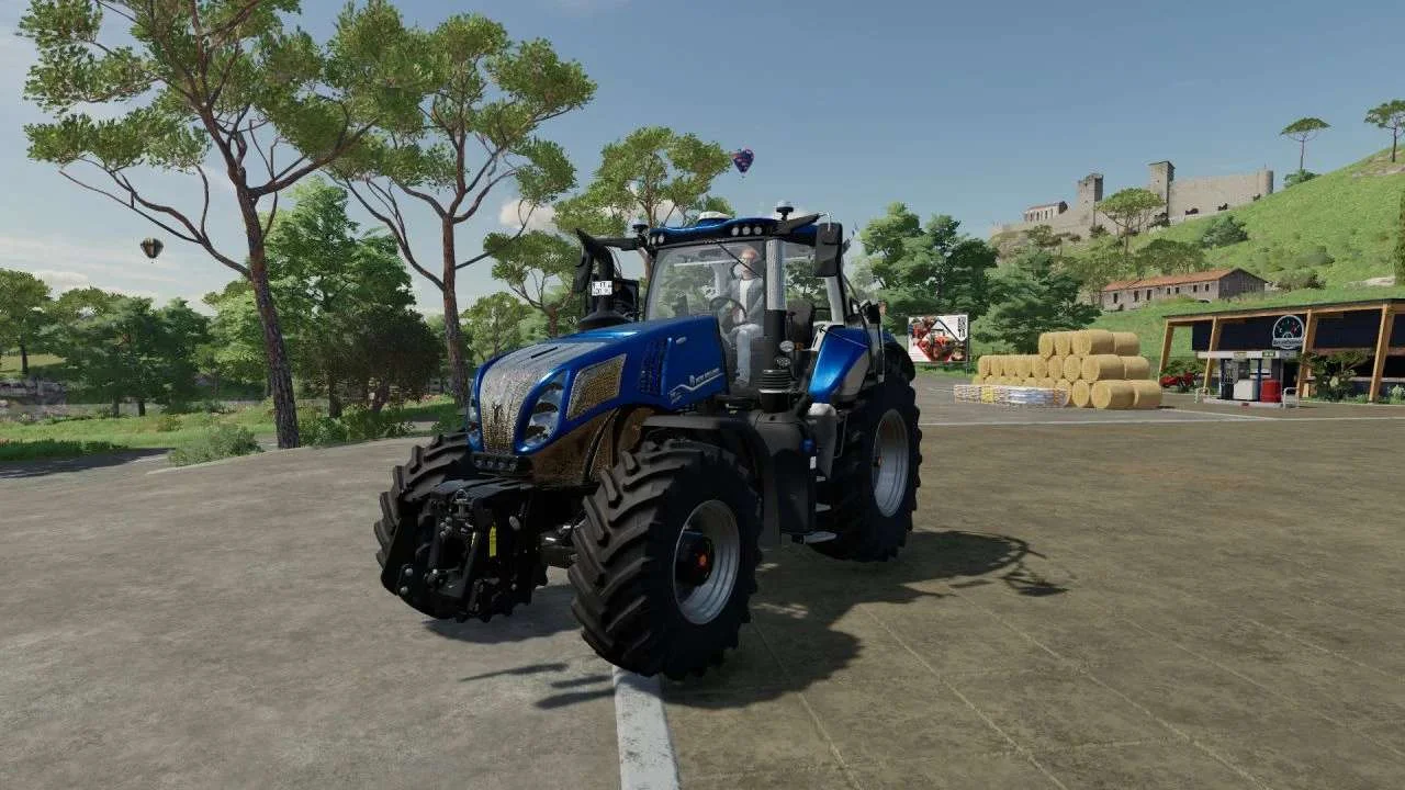 New Holland T8 ICS v1.0 FS22 FS22 Mod Free Download