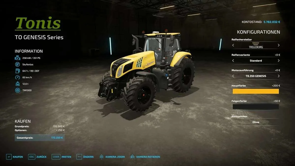 New Holland T8 umbau v1.0 FS22 FS22 Mod Free Download