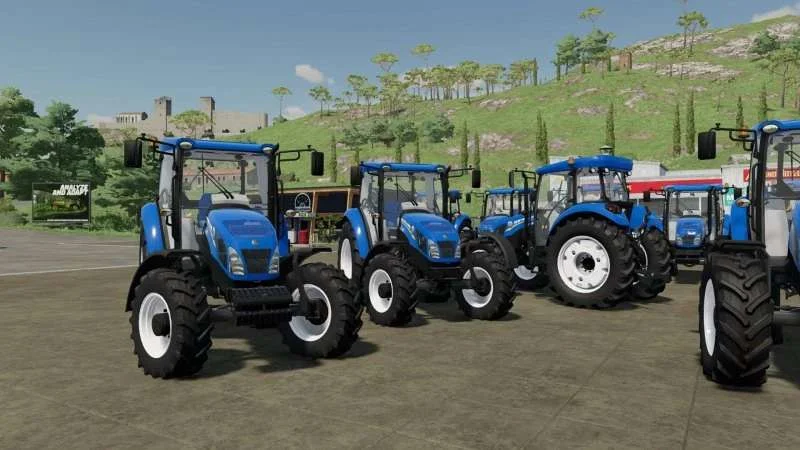New HOLLAND TD SERIES WIP v1.0 FS22 FS22 Mod Free Download