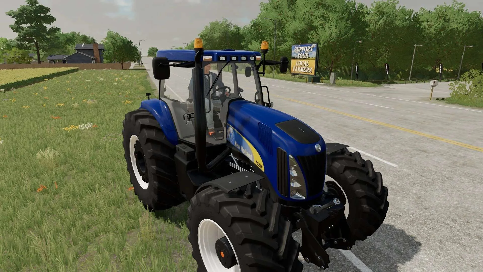 New Holland TG 285 v1.0 FS22 FS22 Mod Free Download