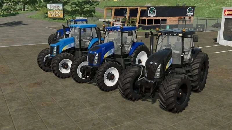New Holland TG seria edit v1.0 FS22 FS22 Mod Free Download